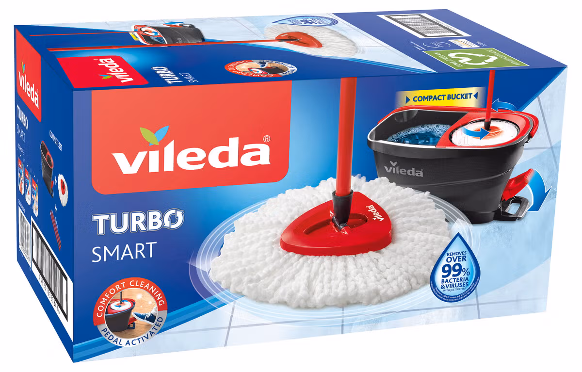 Vileda Turbo Smart Golvmopp Set