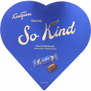 Fazer So Kind Mjölkchoklad Hjärtask 195 g