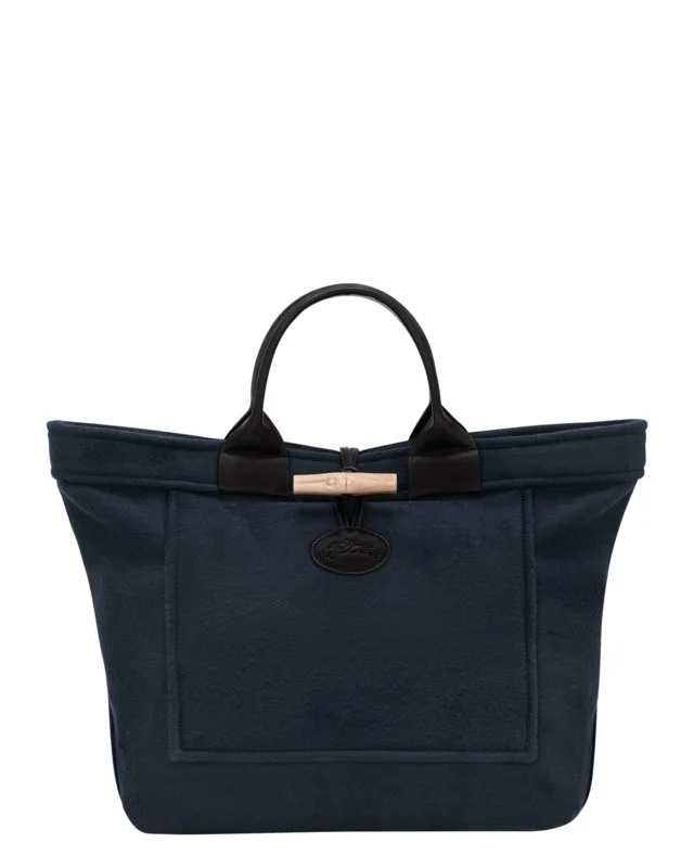 Longchamp Le Roseau Tote Bag Marin