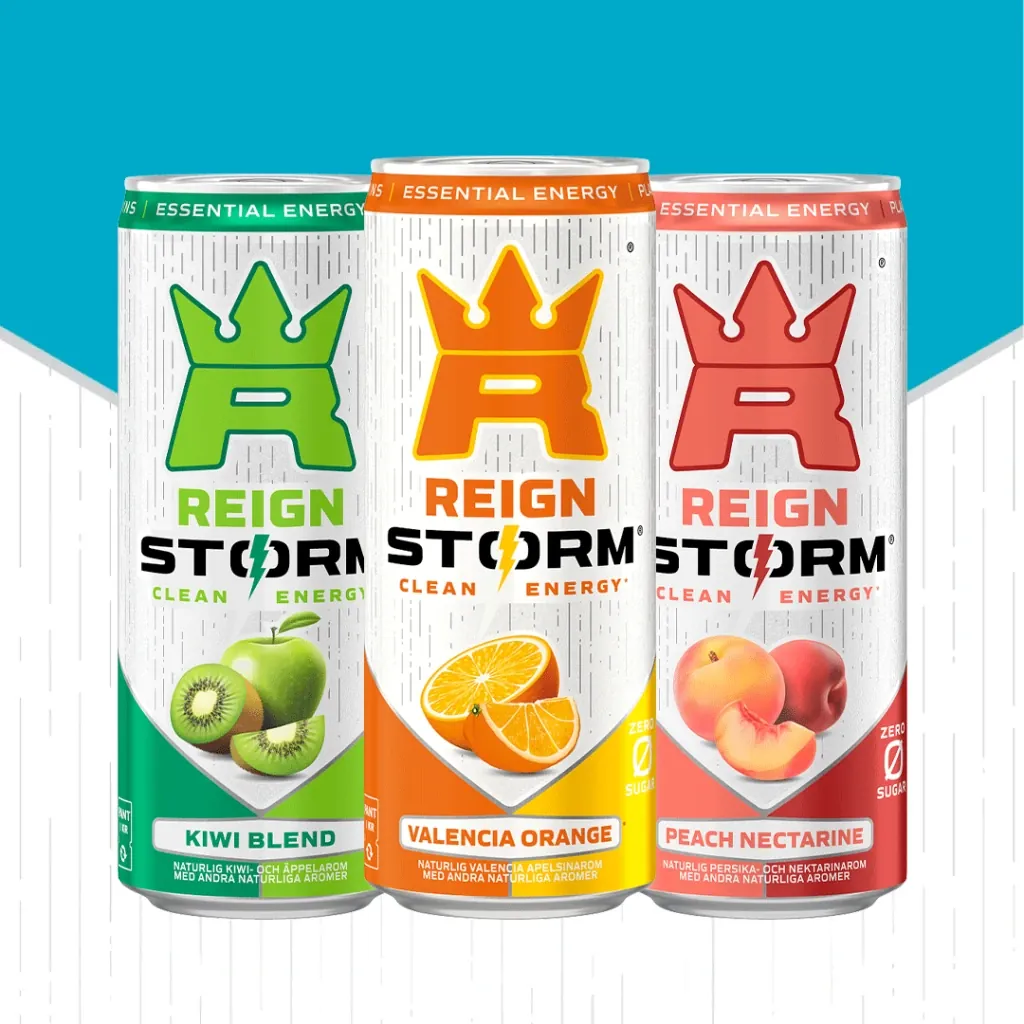50% Cashback på Reign Storm 355ml