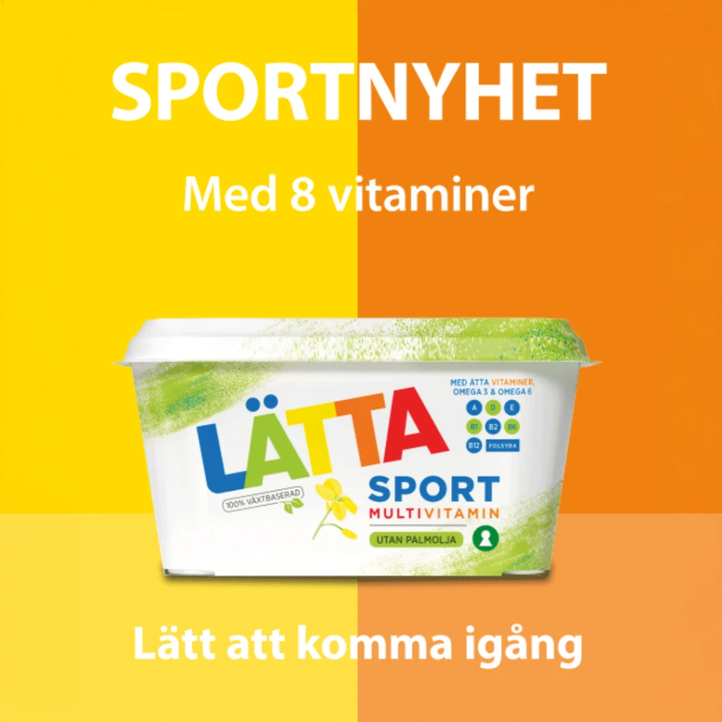 50% Cashback på LÄTTA SPORT Multivitamin