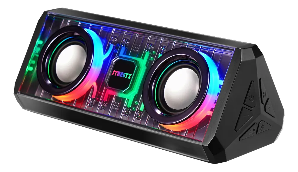 Bluetooth-högtalare med TWS och LED-ljus