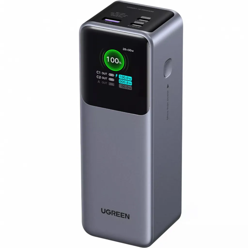UGREEN PB722 Powerbank 25 000 mAh 200W Snabbladdning