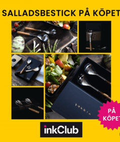 Få salladsbestick på köpet när du handlar hos inkClub