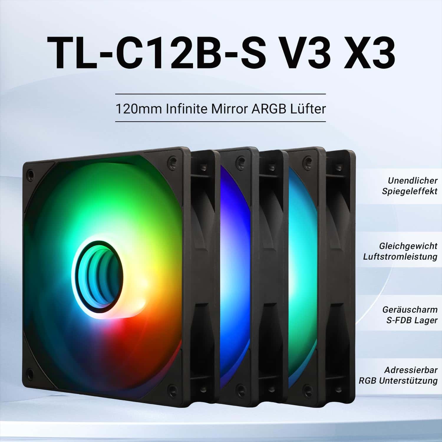 Thermalright TL-C12B-S V3 ARGB CPU Fans