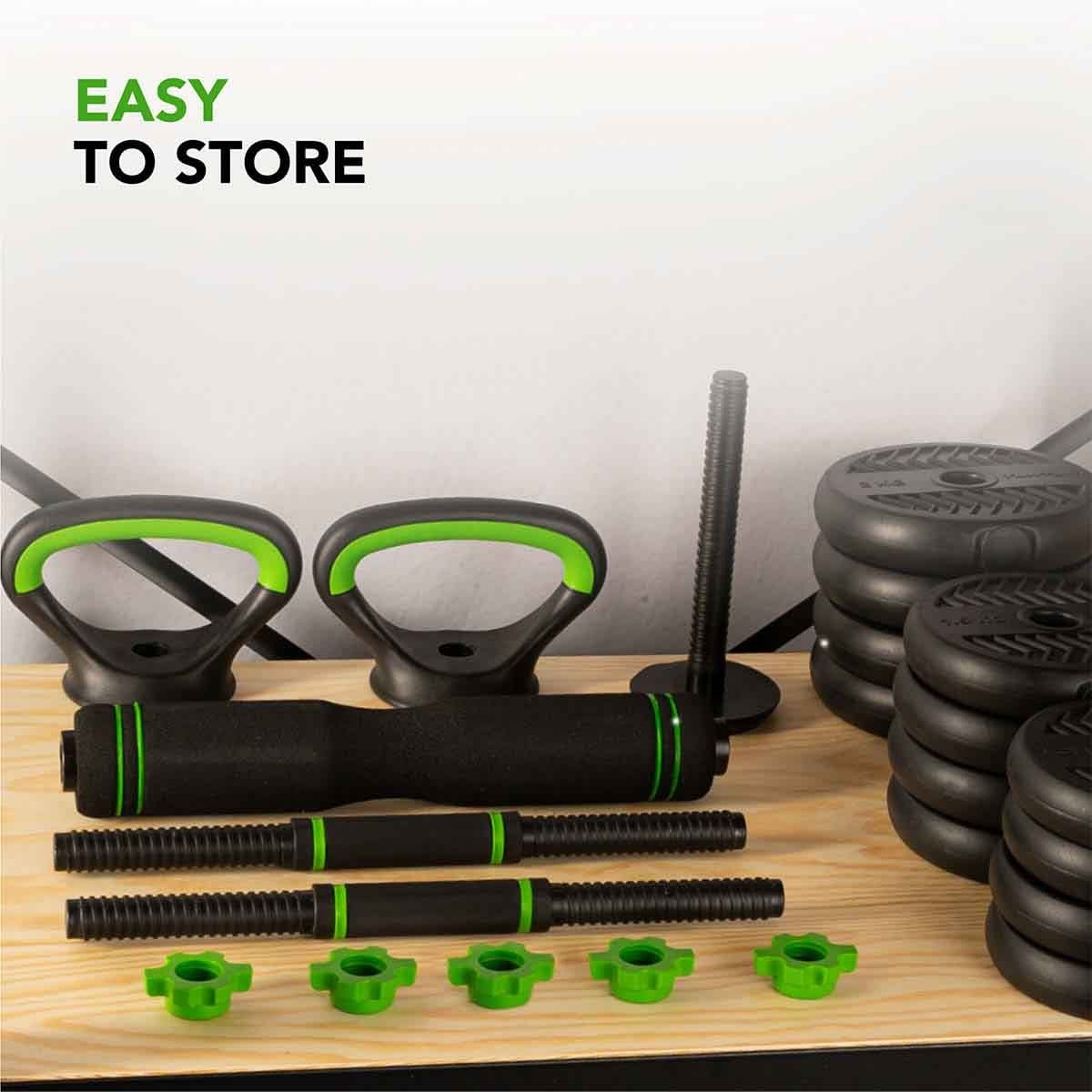 Köp Tunturi Viktset - 20 kg - allt i ett set - här!