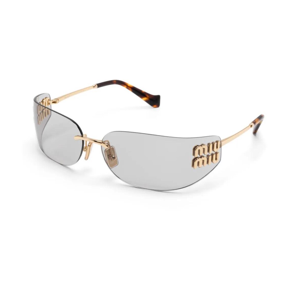 Miu Miu Solglasögon med Ljusgrå Linser