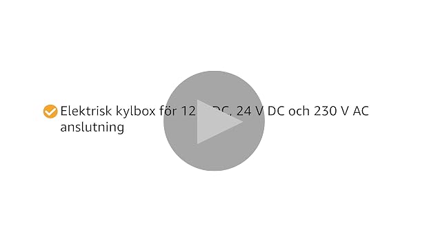 Bärbar kylbox och frysbox 38 l.