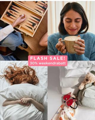 Flash Sale – 30% Helgrabatt