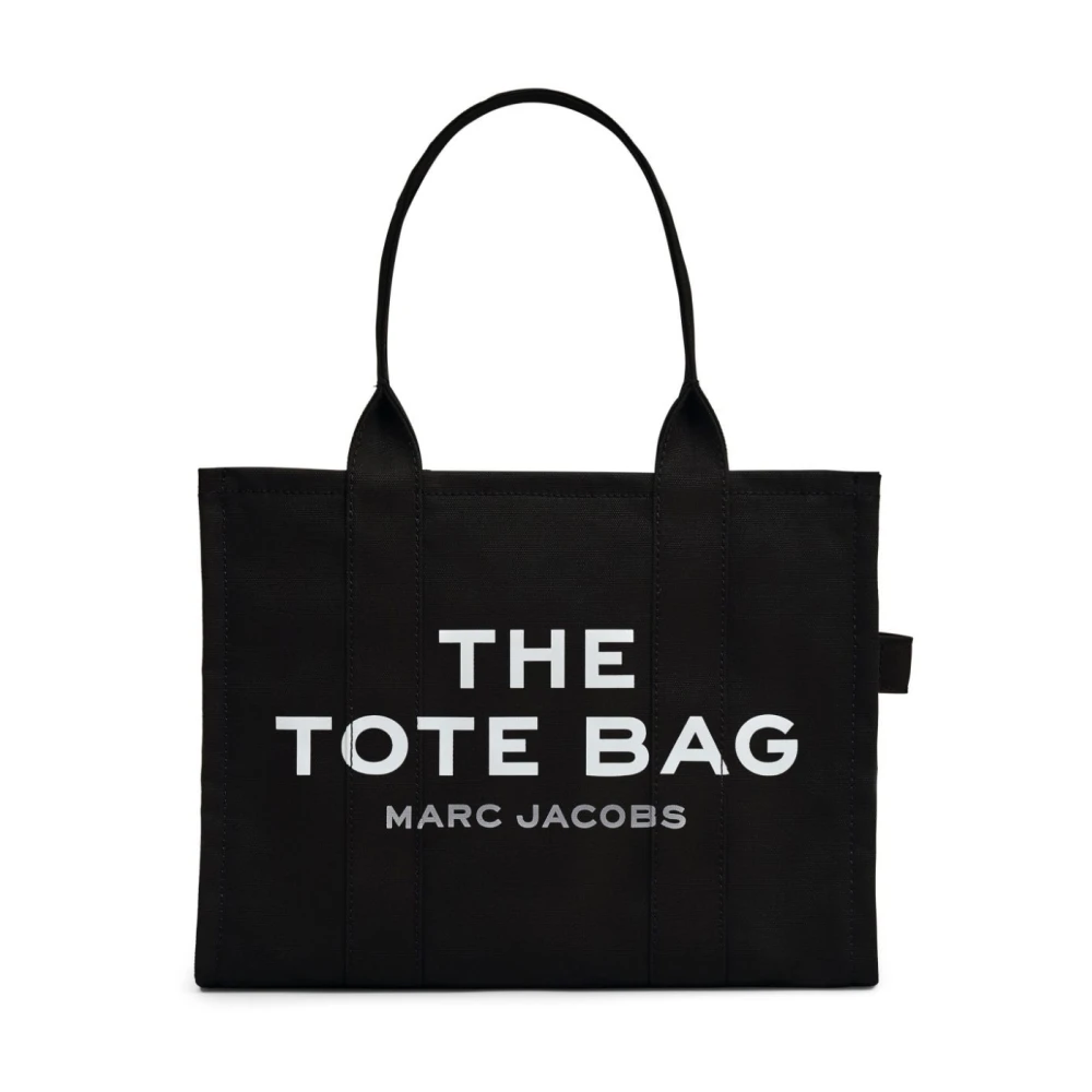 Multifärgad Randig Läder Tote Bag