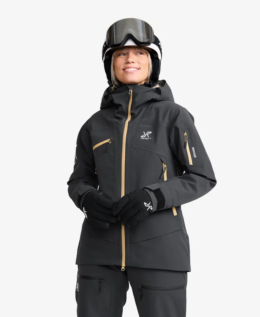 Atlas 3L Women's Black Ski Jacket
