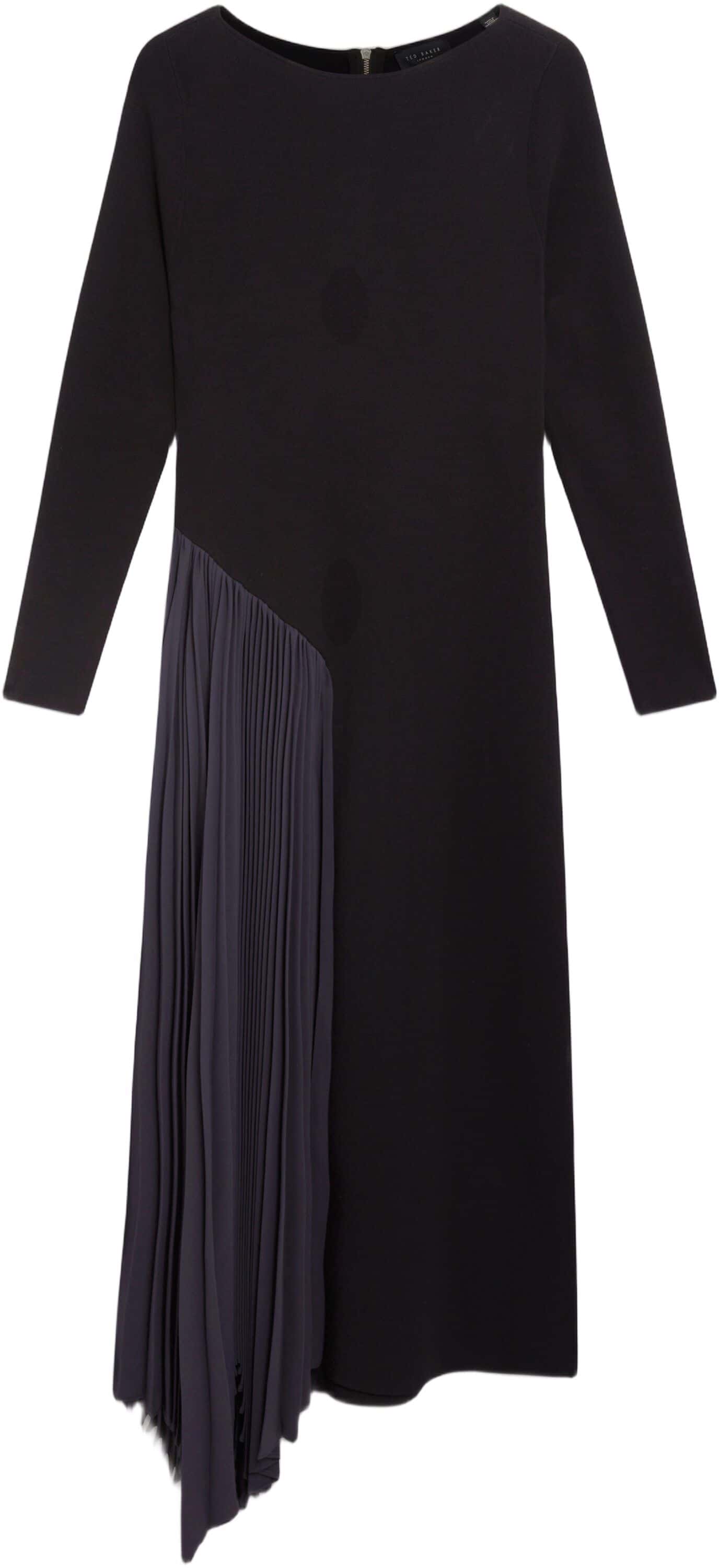 Ted Baker Belviee Navy Knit Midi Dress