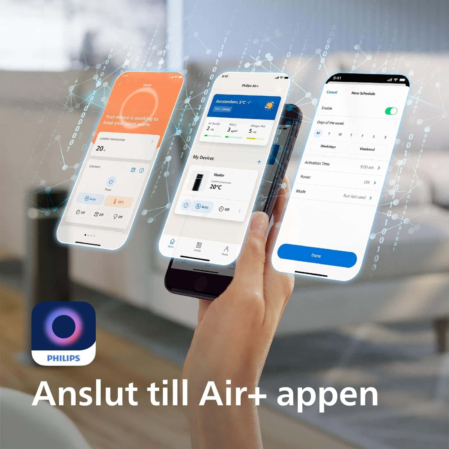 Philips 5000 Series Energy-Saving Tower Heater