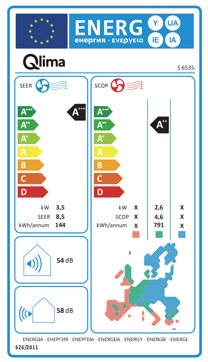 Qlima Classic S4626 WiFi Heater