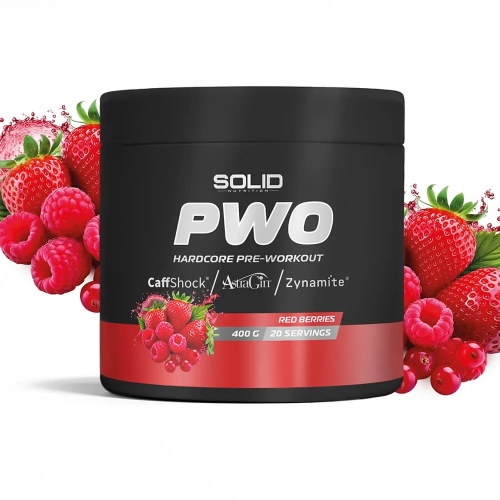 SOLID Nutrition PWO 230 g Dubbelpack