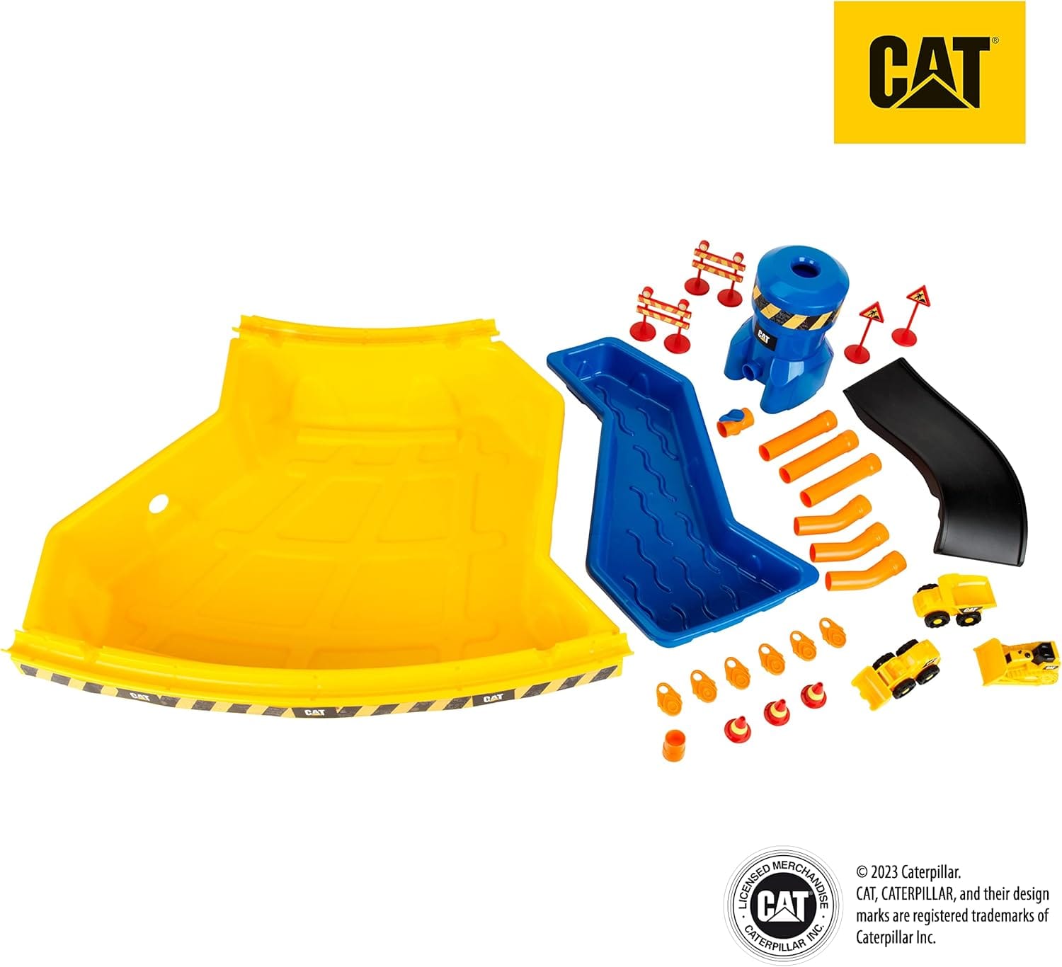 Caterpillar Sand Construction Site Playset