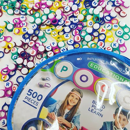 Pocos 500 Bitar Bokstaver