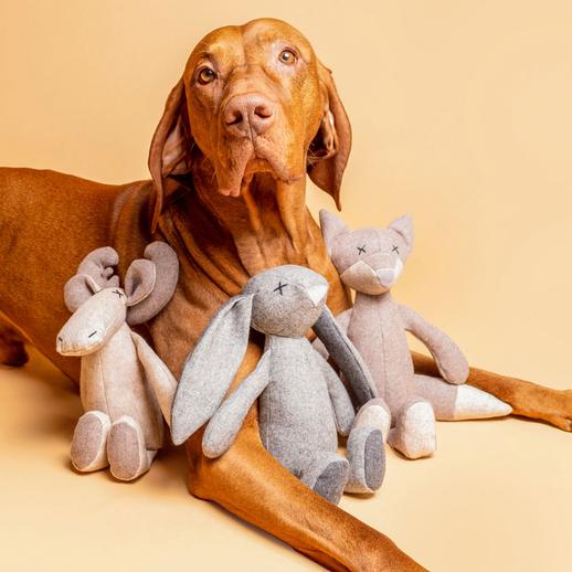 Hundleksak Marley Moose Beige