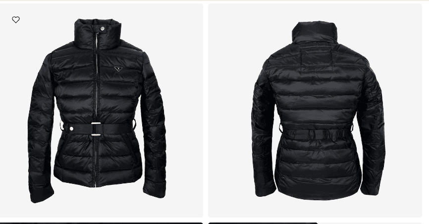 CANADA SNOW Meg Dunjacka med Skärp