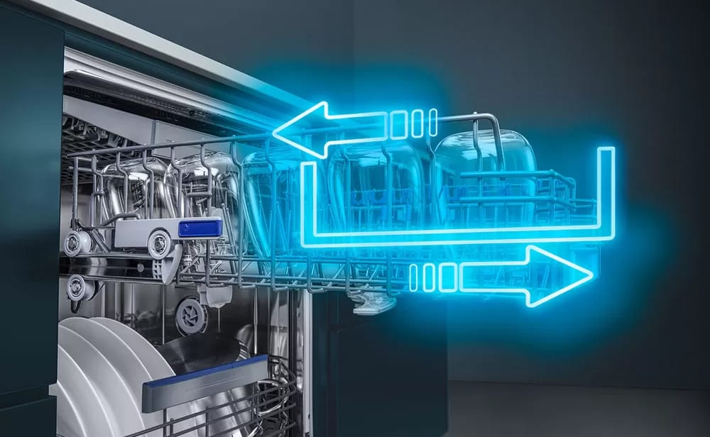 Siemens SN65ZX07CE iQ500 integrerad diskmaskin