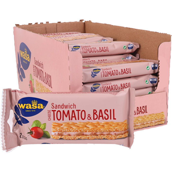 Wasa Sandwich Tomat & Basilika 24-pack
