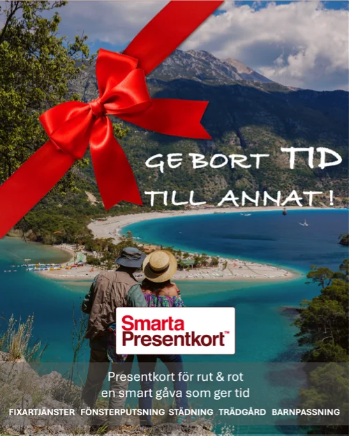 Presentkort för RUT- och ROT-tjänster