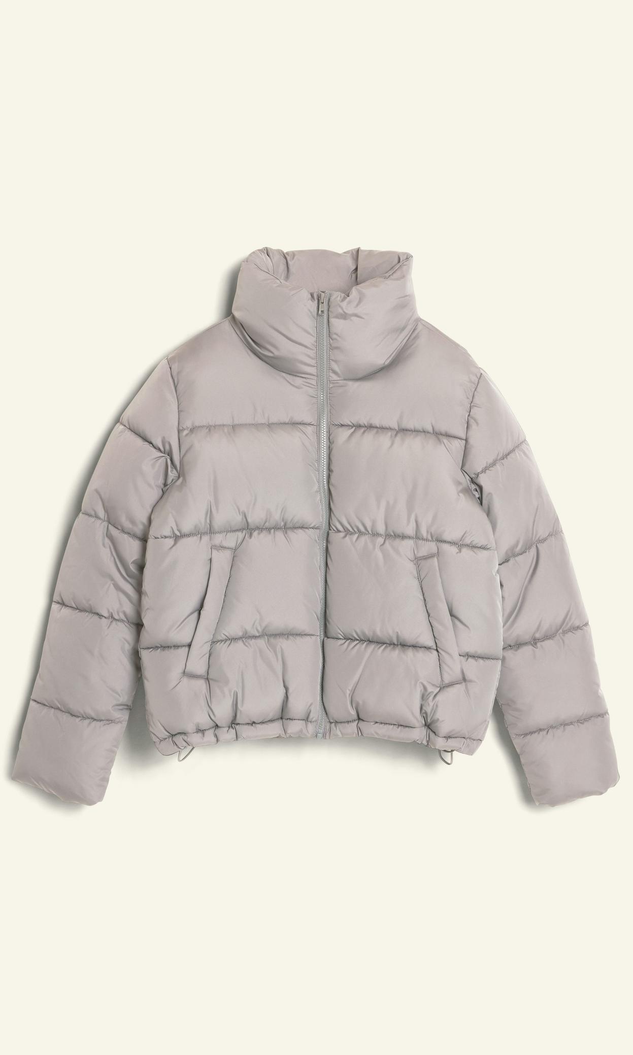 Ljusbrun Ella pufferjacka för dam