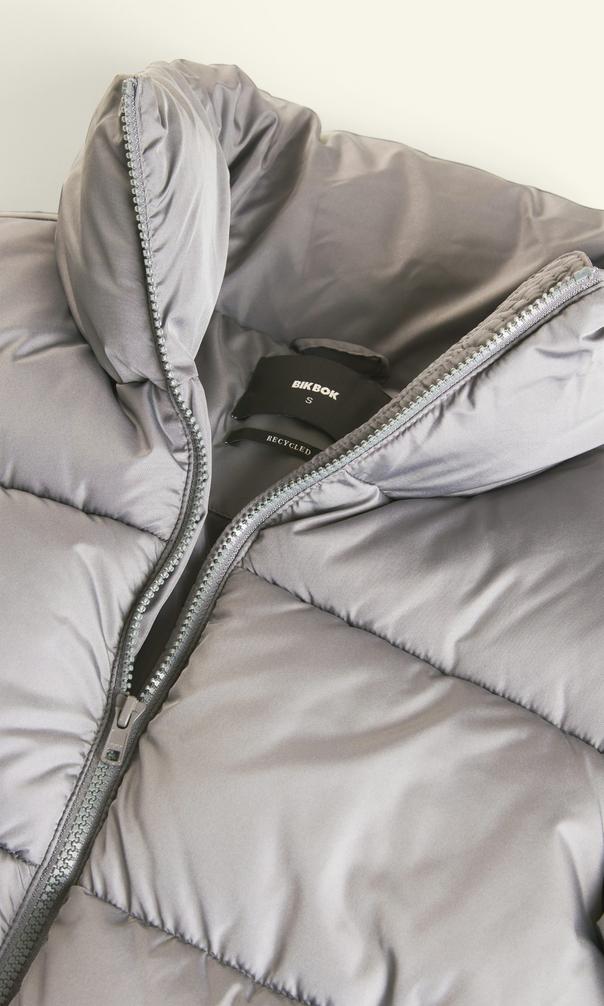 Ljusbrun Ella pufferjacka för dam