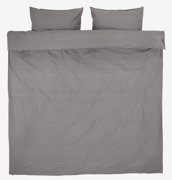 Påslakanset INGEBORG Satin Grön 200x220