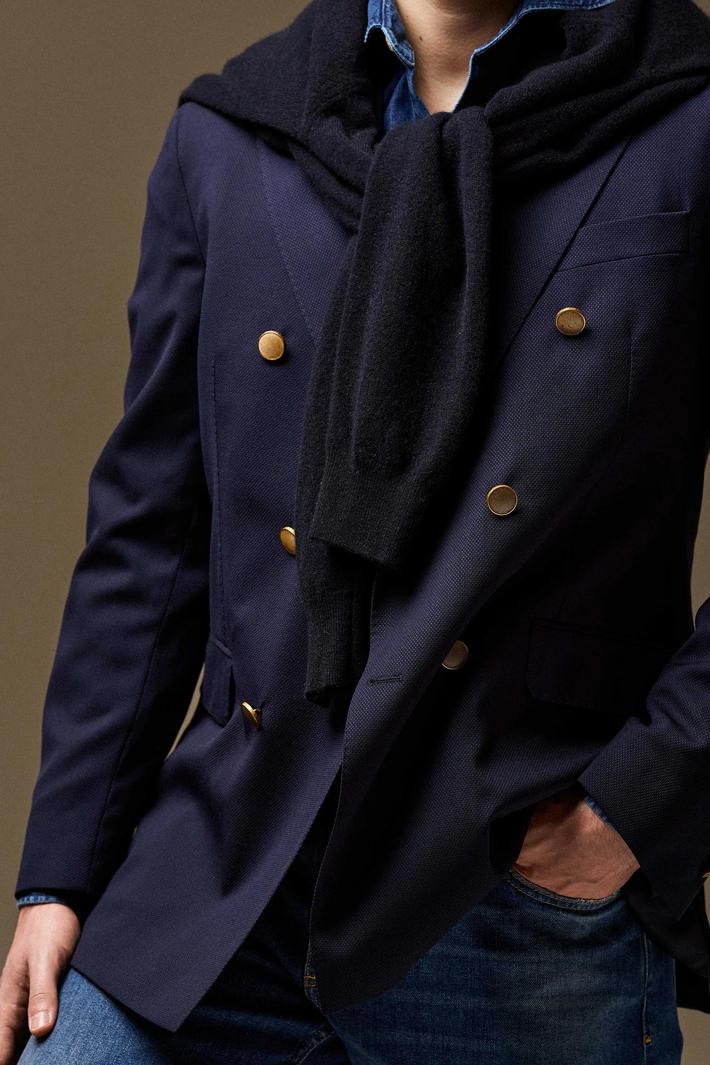 Slim Fit Grå Flanellskjorta