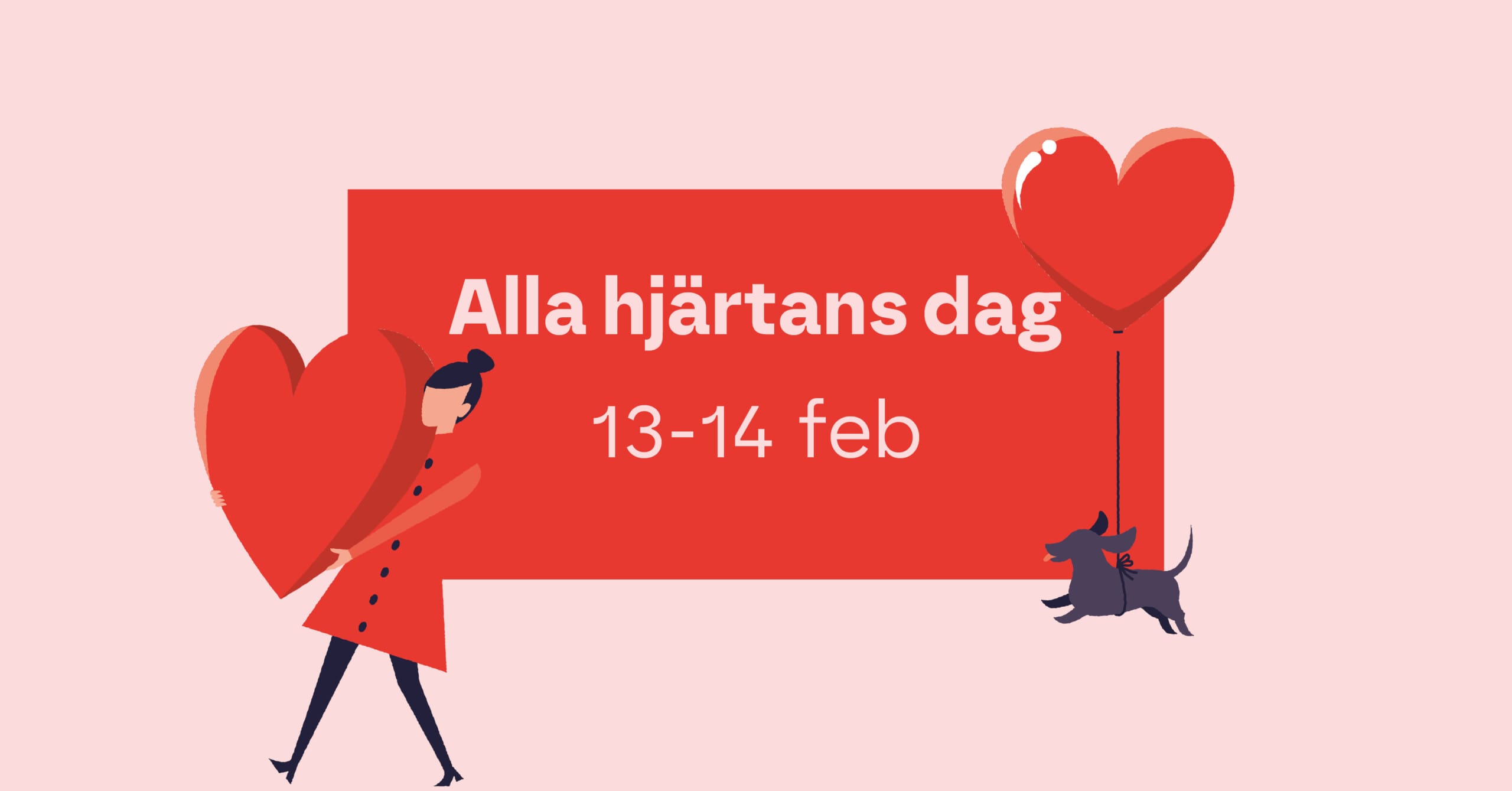 Romantisk Alla hjärtans dag i Solna