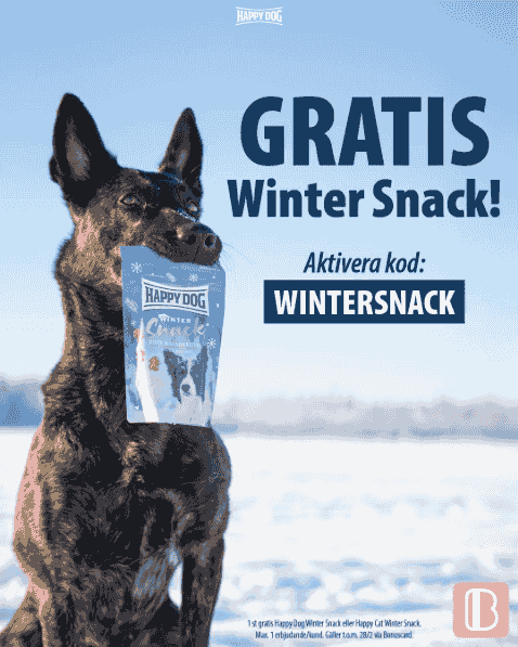 Gratis Snack för hundägare