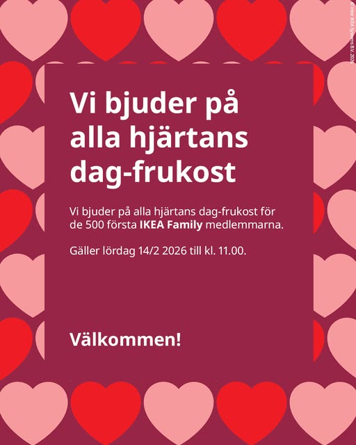 Fira Alla Hjärtans Dag med IKEA