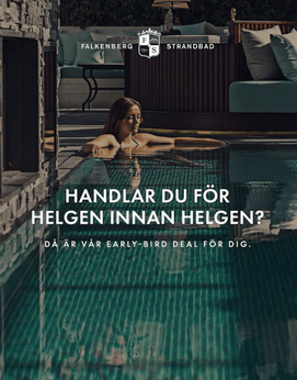 25 % rabatt hos Falkenberg Strandbad