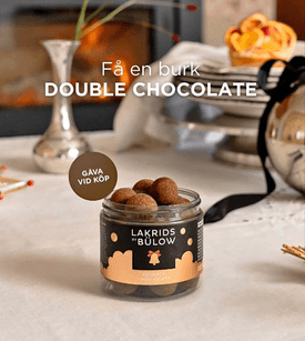 Få en burk DOUBLE CHOCOLATE (115 g) hos Lakrids by Bülow