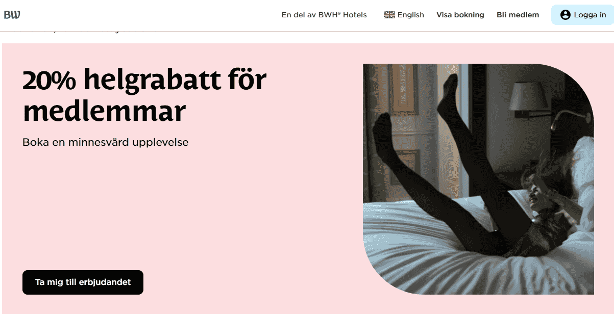 Exklusiva hotellerbjudanden och rabatter