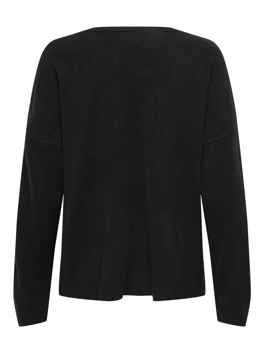 ONLSTARRY Svart Stickad Tröja