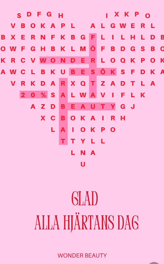 20 % rabatt hos Wonder Beauty I Sollentuna