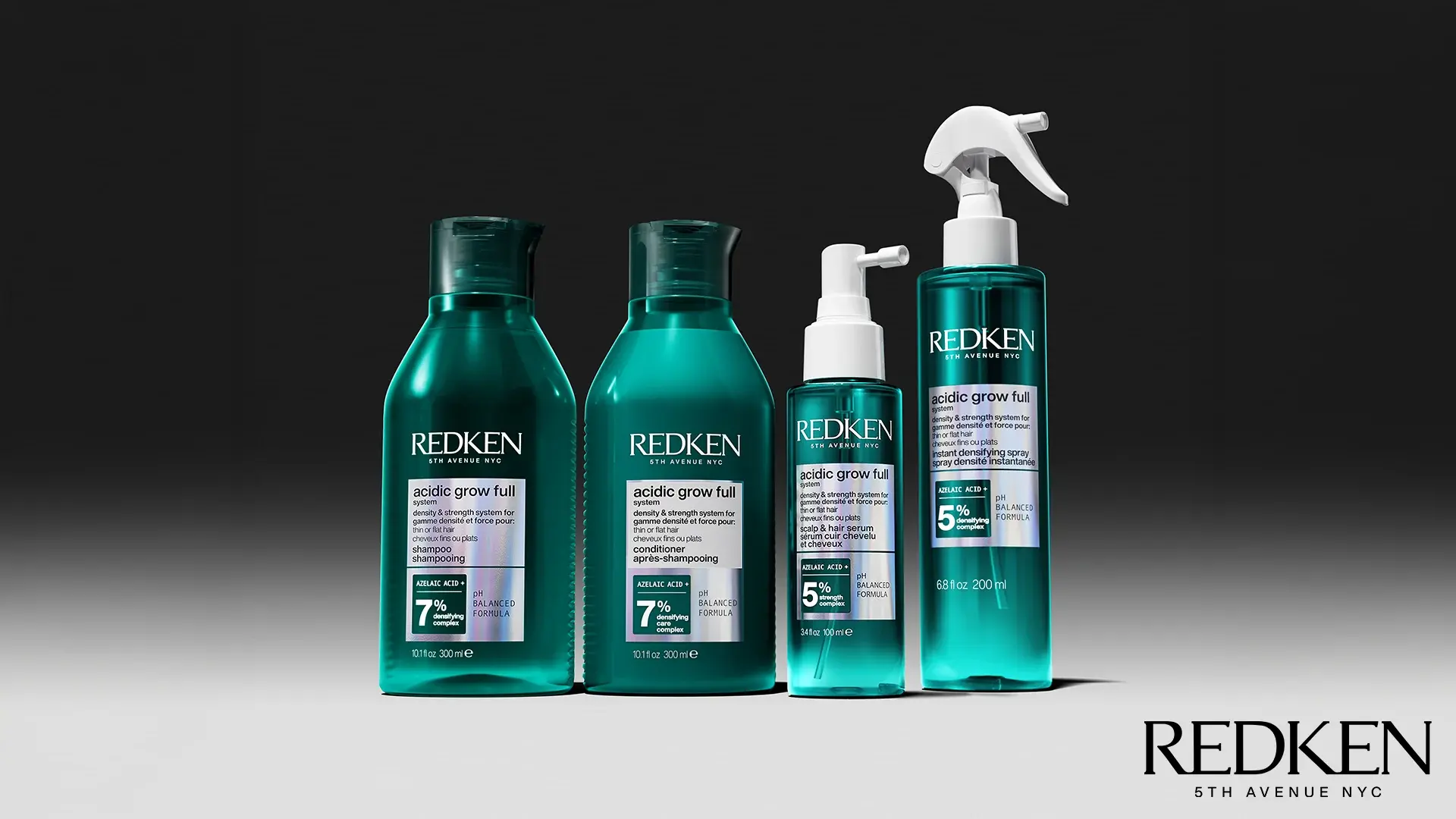 Redken Acidic Strengthening Hair System.