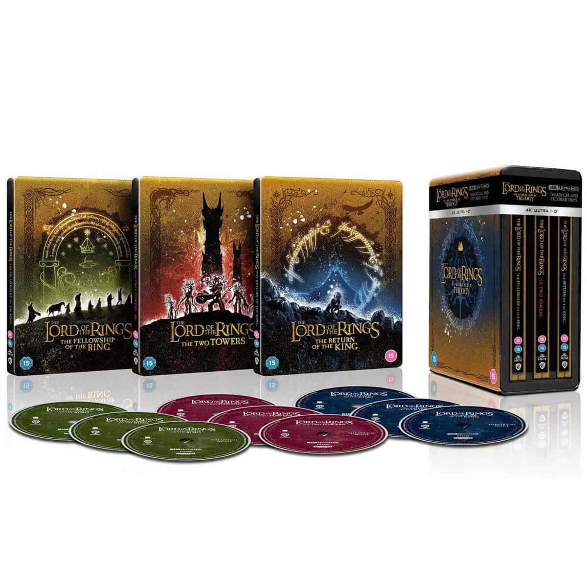 Sagan om ringen Trilogin Limited Steelbook