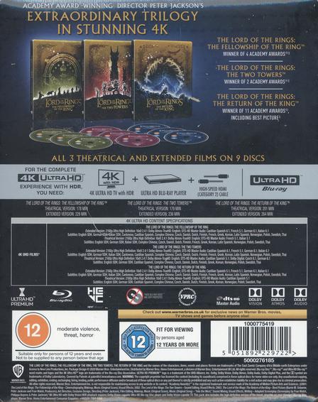 Sagan om ringen Trilogin Limited Steelbook