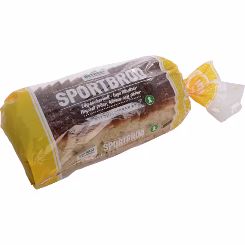 Sportbröd, skivat. Fullkorn. 800 g.