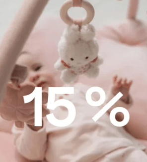 15 % rabatt på babyleksaker hos Jollyroom