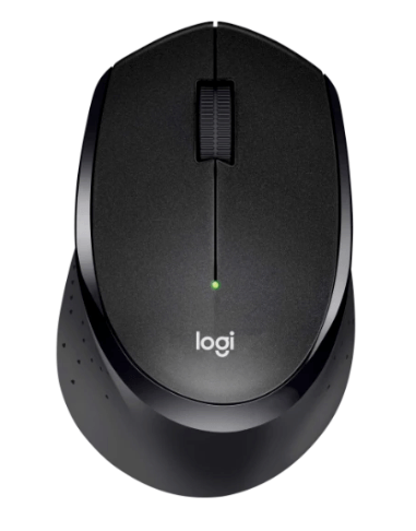 Logitech M330 Silent trådlös mus svart