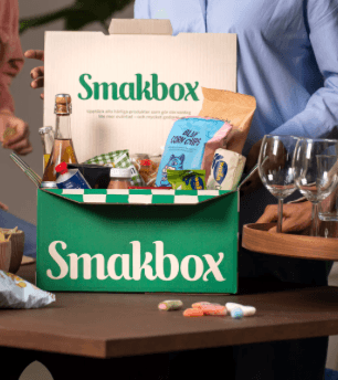 30 % rabatt på första lådan hos Smakbox