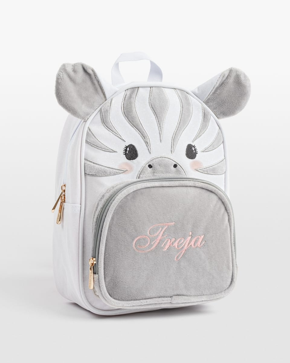 Personlig Barnryggsäck med Zebra Motiv