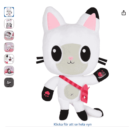 Gabby's Dollhouse Pandy Paw