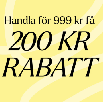 Handla för 999 kr och få 200 kr rabatt hos Parfym.se