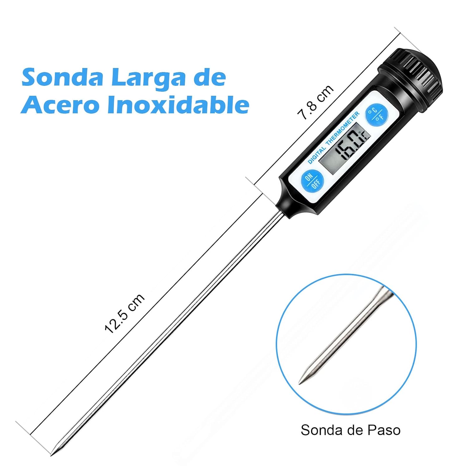 Anpro Digital Cooking Thermometer with Probe