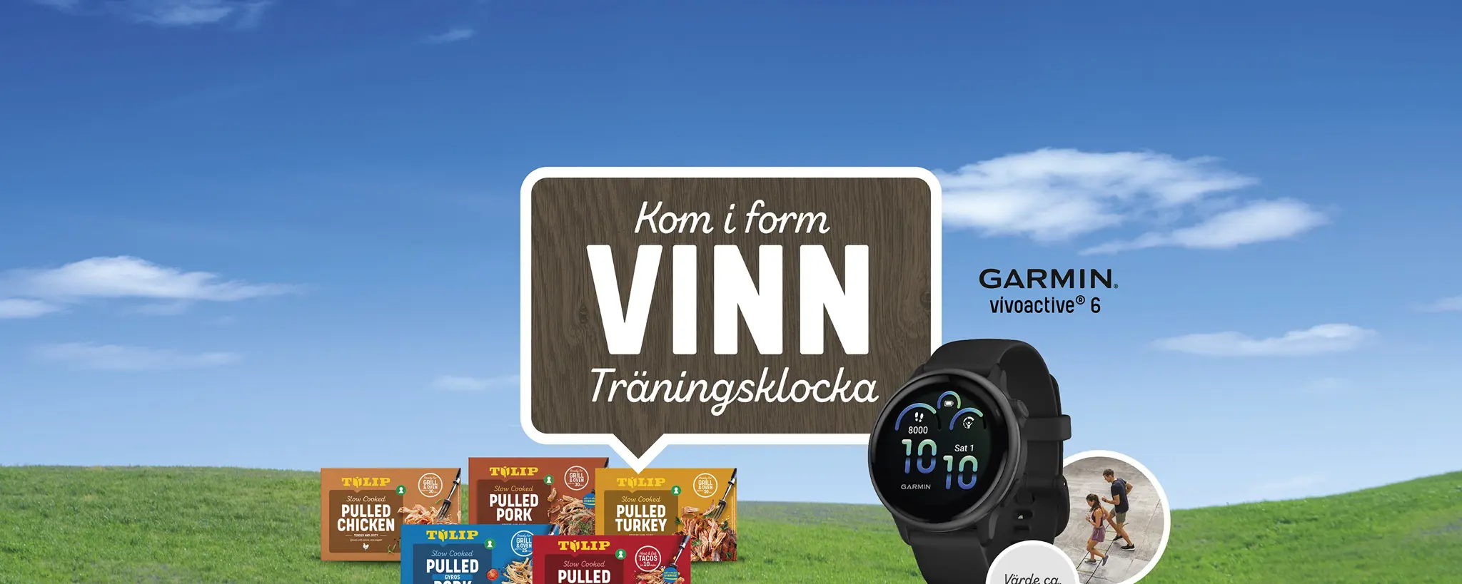 Delta i tävlingen där du kan vinna en grym träningsklocka vivoactive 6 från Garmin.